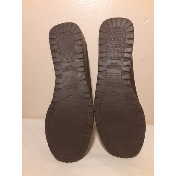 Stuart Weitzman Brown Suede Wedges Ladies Size 5.5 Classic Workwear Casual - Picture 4 of 4